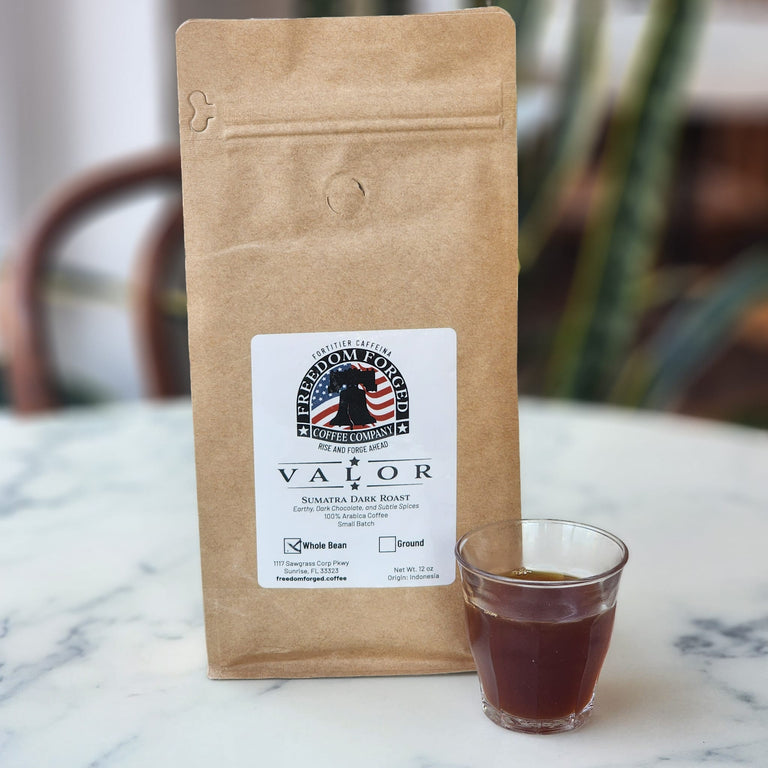 Valor Sumatra Dark Roast coffee