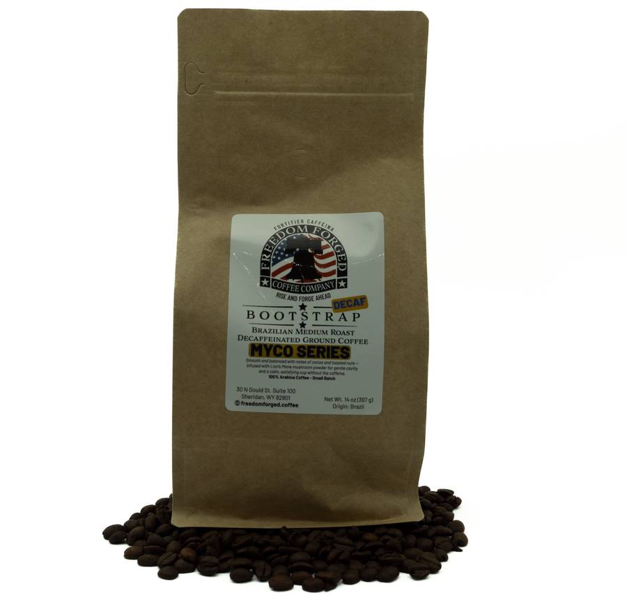 Bootstrap Decaf – Myco Series (Lion's Mane) | Ground Mushroom